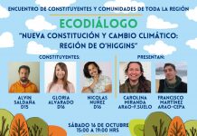 16 de octubre | Ecodiálogo «Nueva Constitución y cambio climático: Región de O’Higgins»