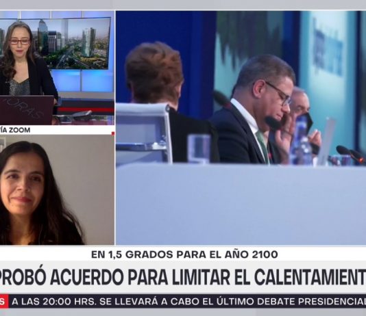 Investigadora tras COP26: «En términos de desafíos estamos 10 años atrasados» (24 Horas)
