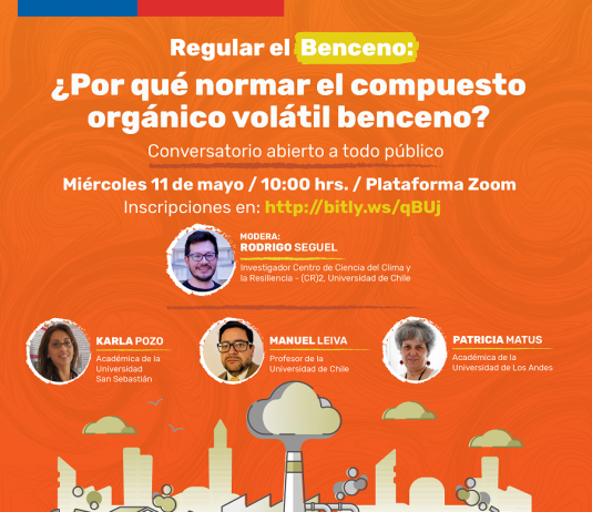 11 de mayo | Webinar «¿Por qué normar el compuesto orgánico volátil benceno?»
