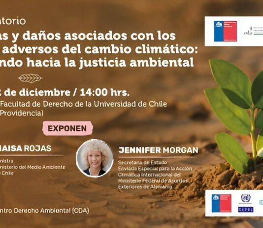 2 de diciembre | Conversatorio: “Pérdidas y daños asociados con los efectos adversos del cambio climático: avanzando hacia la justicia ambiental”