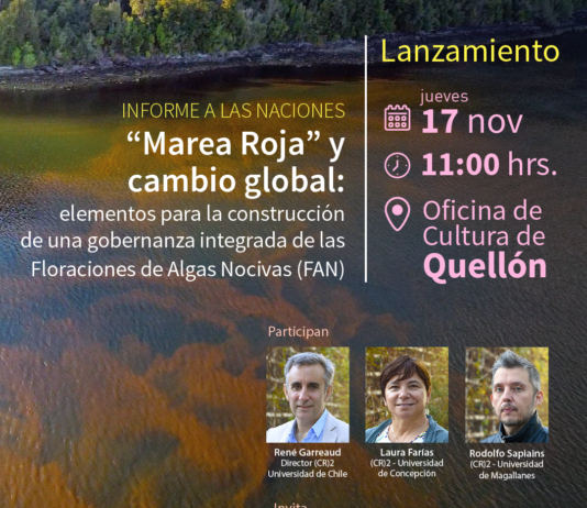 17 de noviembre | Lanzamiento Informe a las Naciones (CR)2 sobre Floraciones Algales Nocivas