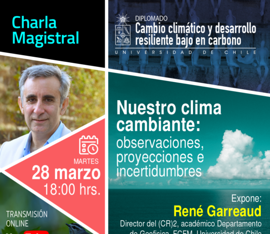 28 de marzo | Seminario informativo del Diploma Cambio Climático y Desarrollo Resiliente Bajo en Carbono