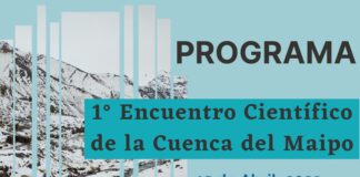 15 de abril | Primer Encuentro Científico de la Cuenca del Río Maipo