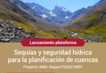 23 de junio | Lanzamiento de la plataforma de sequías y seguridad hídrica
