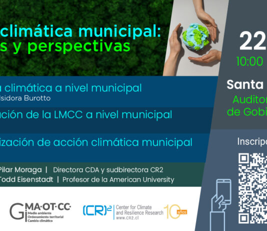22 de noviembre | Seminario: Acción climática municipal: Desafíos y perspectivas
