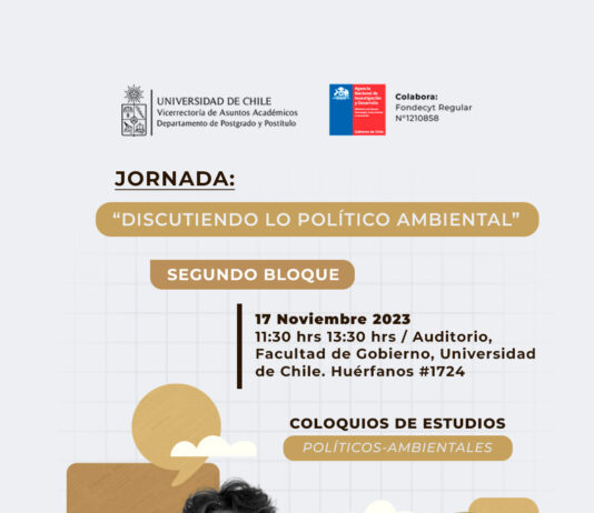 17 de noviembre | Jornada “Discutiendo lo político ambiental” de los Coloquios de Estudios Político-Ambientales