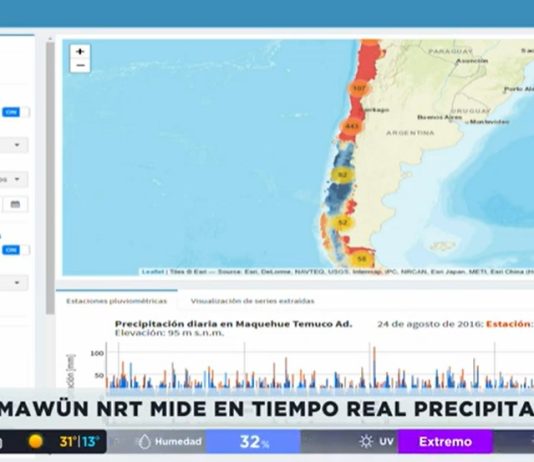 Mawün NRT: La nueva plataforma para medir precipitaciones en tiempo real (Megatiempo)