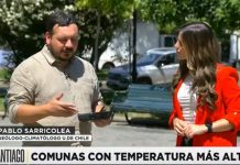 Islas de calor en Santiago (Meganoticias)