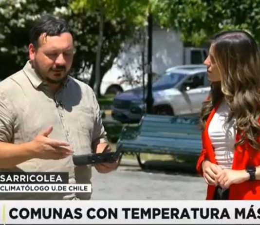 Islas de calor en Santiago (Meganoticias)