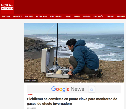 Pichilemu se convierte en punto clave para monitoreo de gases de efecto invernadero (horadenoticias.cl)