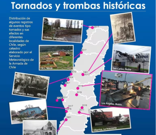 Tornado en Puerto Varas: estudio alerta cuáles son las ciudades más amenazadas del país por este fenómeno (latercera.com)