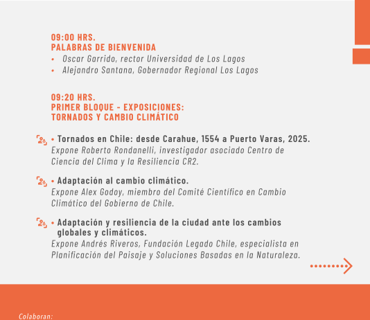 Seminario sobre tornados: ¿Cómo nos preparamos para la próxima emergencia? (El Heraldo Austral)
