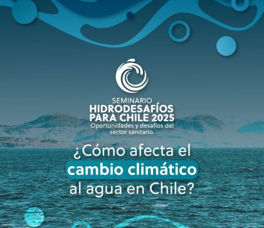 26 de noviembre | Seminario «Hidrodesafíos para Chile 2025: Oportunidades y desafíos del sector sanitario»