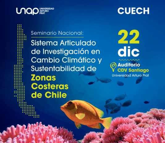 22 de diciembre | Conferencia «Cambio climático y futuro de las zonas costeras de Chile: Desafíos para la sustentabilidad regional”