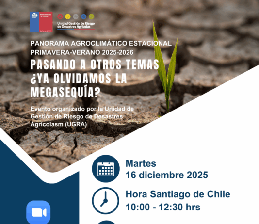 16 de diciembre | Panorama agroclimático estacional primavera-verano 2025-2026: Pasando a otros temas, ¿ya olvidamos la megasequía?