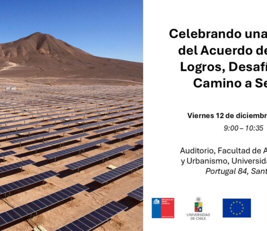 12 de diciembre | Seminario «Chile, celebrando una década del Acuerdo de París: Logros, desafíos y el camino a seguir»