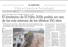 El fenómeno de El Niño 2026 podría ser uno de los más intensos de los últimos 150 años (El Mercurio)