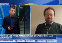 «Ríos atmosféricos zonales: La amenaza invisible que los científicos vigilan» (CNN Chile)