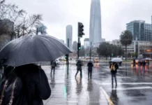 Climatólogo por «tren» de sistemas frontales: “150 mm en Santiago es la mitad de un año normal, el riesgo de aluviones es real” (Radio Futuro)