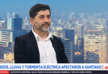 «Mientras más severa, más grande el granizo»: experto explica consecuencias tras tormenta en Stgo. (24 Horas)